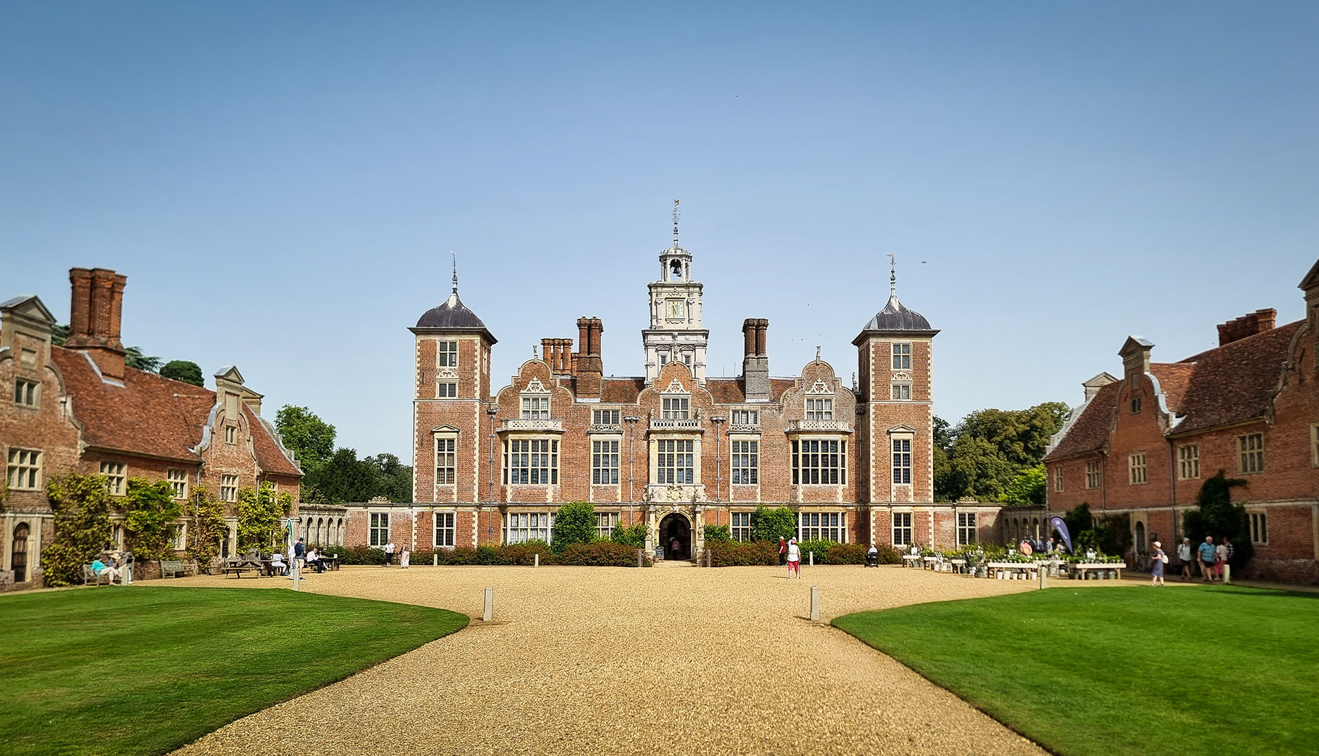 Blickling Hall, a great Tudor house thought to have been the birthplace of Anne Boleyn