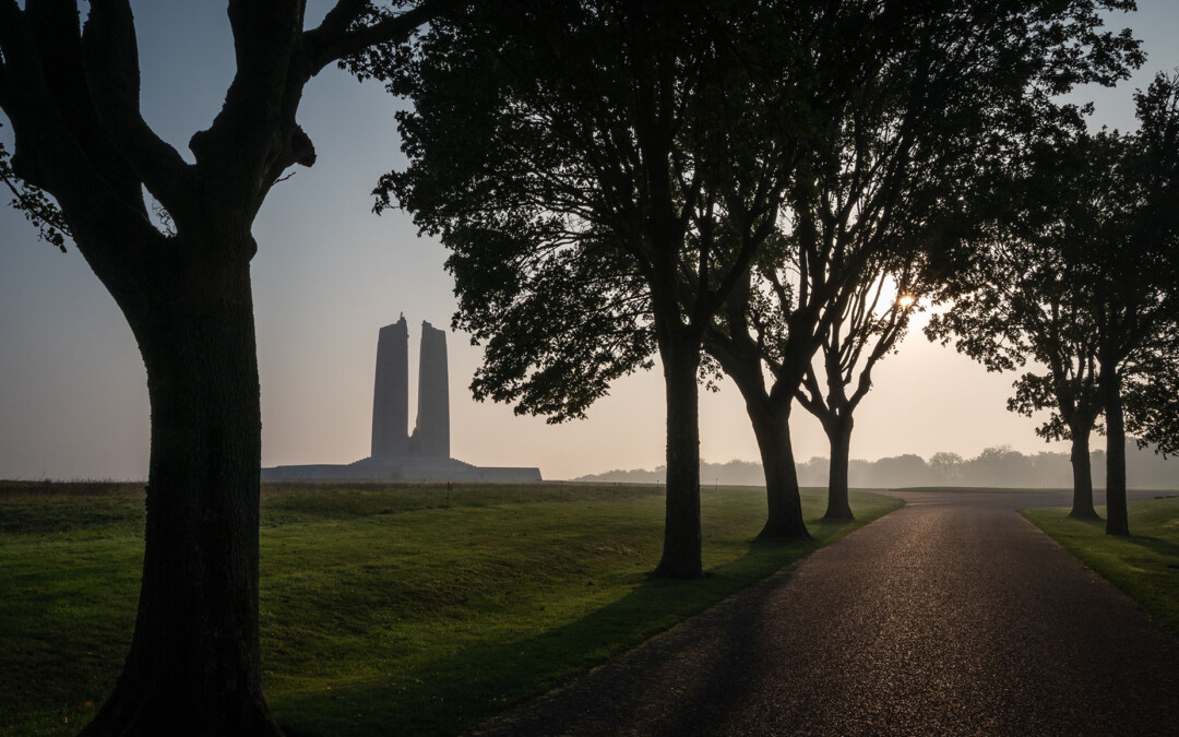 Western Front Sketches: 3 – The Canadian National Memorial at Vimy Ridge