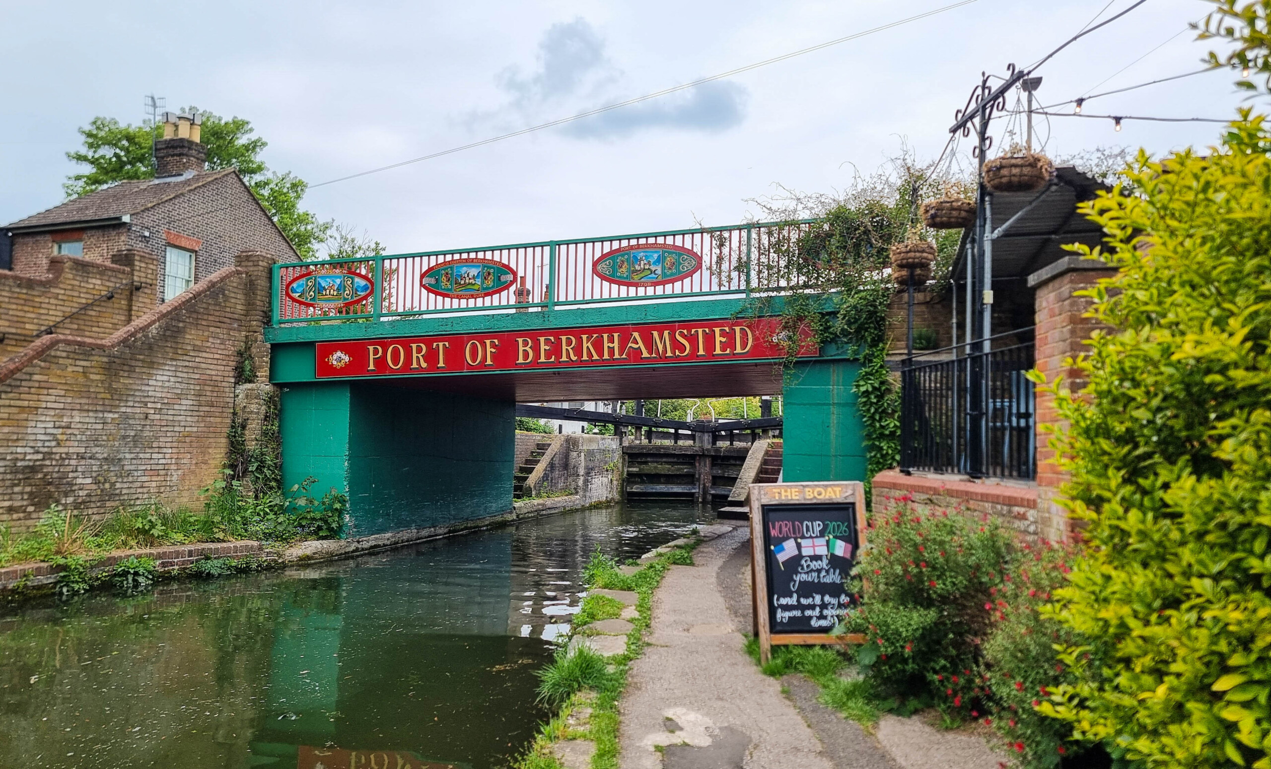 The Port of Berkhamsted on the Grand Union Canal